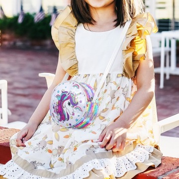 НАСТЕННАЯ СУМКА ЕДИНОРОГ ДЛЯ ДЕВОЧКИ