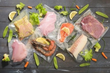 ВАКУУМНАЯ УПАКОВОЧНАЯ МАШИНА ДЛЯ ПИЩЕВОЙ УПАКОВКИ 5x РУЛОНОВ ФОЛЬГИ 25x500см INEOX