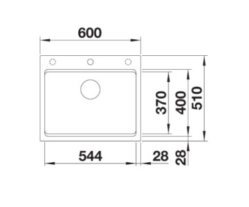 Blanco Etagon 6 антрацит 524529 к. автомат +сифон