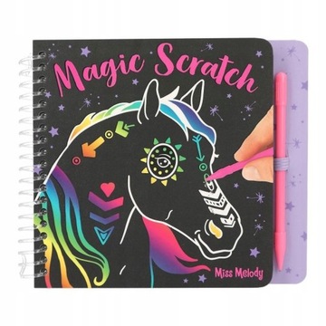 Szkicownik mini Magic Scratch 12114 Miss Melody