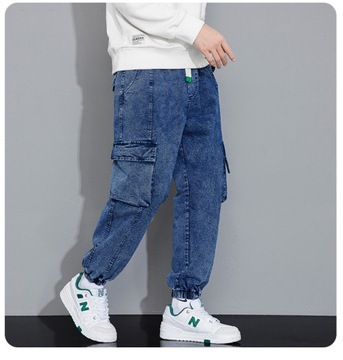 K127 jeansy męskie baggy/joggery rozmiar 3XL