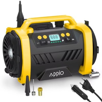 АВТОМОБИЛЬНЫЙ КОМПРЕССОР Электрический насос велосипедный компрессор для колес 12 В 230 В