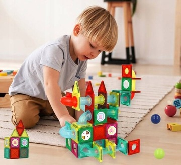 СВЕТЯЩИЕСЯ МАГНИТНЫЕ КОНСТРУКТИВНЫЕ БЛОКИ ПОЛКА ДЛЯ ШАРОВ