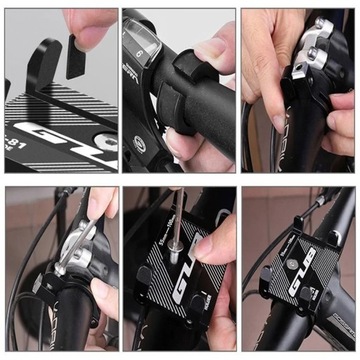 ДЕРЖАТЕЛЬ ТЕЛЕФОНА ДЛЯ ВЕЛОСИПЕДА МОТОЦИКЛ GUB АЛЮМИНИЙ