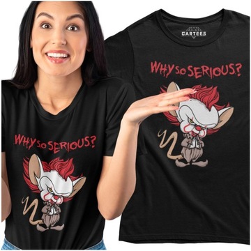 T-SHIRT DLA NIEJ ŚMIESZNY WHY SO SERIOUS JOKER ONA