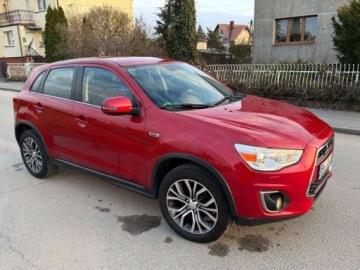 Mitsubishi ASX I SUV Facelifting 2015 1.6 117KM 2016 Mitsubishi ASX Sliczny ASX 1.6 benzyna 117tys km grzany fotel Parktronik, zdjęcie 14