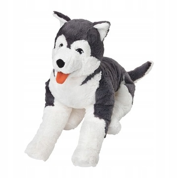 IKEA LIVLIG Pluszak pies husky siberian husky 57cm