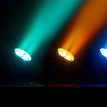 Водонепроницаемый IP65 PAR прожектор 6x3 Вт со светодиодной подсветкой RGB, пульт дистанционного управления