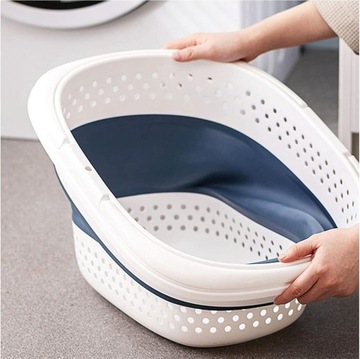 Kosz na pranie skladany silikon miski na pranie