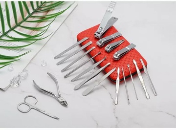 Набор инструментов для маникюра и педикюра 20 предметов