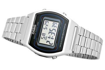 Zegarek CASIO Vintage PRZEBÓJ LAT 80 na stalowej bransolecie