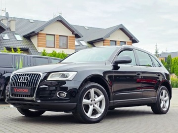 Audi Q5 I SUV Facelifting 2.0 TDI 177KM 2014 Audi Q5 quattro___2.0TDi 150KM___BiXenon LED Navi___Pelna Historia Serwiso
