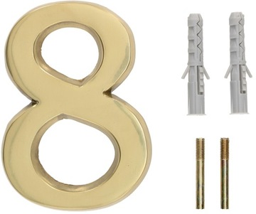 CYFRA MOSIĘŻNA NUMER NA DOM 10CM OZNACZENIE DOMÓW