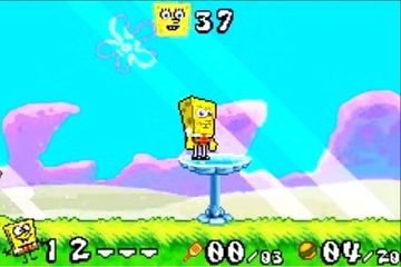 Губка Боб Квадратные Штаны: Битва за Бикини Боттом — Game Boy Advance — GBA