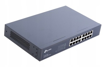 Коммутатор TP-LINK TL-SG1016D, 16-портовая гигабитная стойка DSK