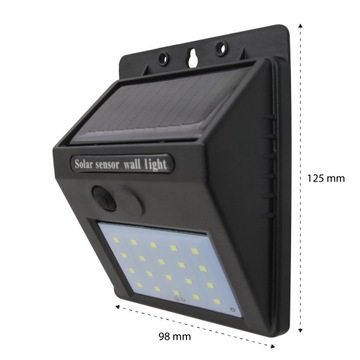 СВЕТОДИОДНАЯ СОЛНЕЧНАЯ ЛАМПА С ДАТЧИКОМ ДЛЯ ОТКРЫТОГО САДА