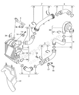 ZESTAW USZCZELEK ZAWORU EGR SEAT IBIZA 6L 1.9 TDI ASZ