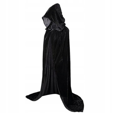 HALLOWEENOWY CZARODZIEJ COSPLAY SZATA PŁASZCZ