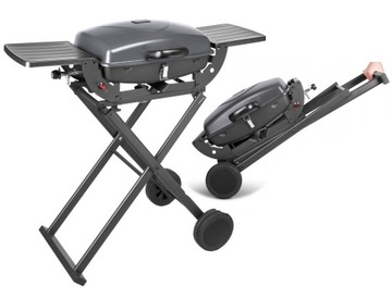 GRILL GAZOWY SKŁADANY PRZENOŚNY IDEALNY NA KEMPING 3,6KW