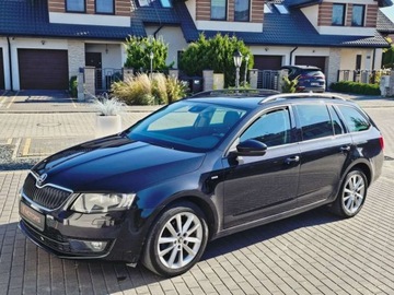 Skoda Octavia III Kombi 1.6 TDI 110KM 2016 Skoda Octavia JOY___1.6TDi 110KM DSG___Xenon LED Navi Alcantara___Pelna Hi
