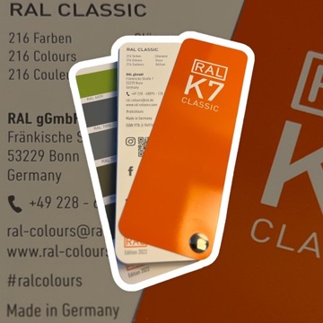 RAL K7 Классическая книга с выкройками ОРИГИНАЛ, 216 цветов.