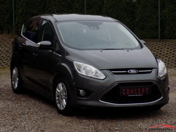 Ford C-MAX II Minivan 1.0 EcoBoost 125KM 2015 Ford C-MAX TITANIUM Kamera Navi ParkAssist LineAssist Keyless Benzyna 125KM, zdjęcie 3