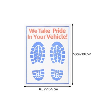 Одноразовые автомобильные коврики Accesorios Para Autos