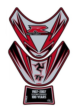 TANKPAD Suzuki GSXR 600 750 1000 09-12 Isle Of Man