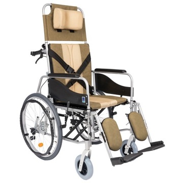 ALUMINIOWY WÓZEK INWALIDZKI STABILIZUJĄCY PLECY I GŁOWĘ (ALH 008)