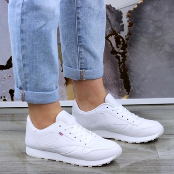 КРОССОВКИ ЖЕНСКИЕ СПОРТИВНЫЕ КРОССОВКИ БЕЛЫЕ REEN 40