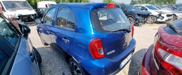 Nissan Micra IV 2016 Nissan Micra 2016r, 1.2 Benzyna. Uszkodzony przod. Poobijany. Jezdzi. 1.2, zdjęcie 3