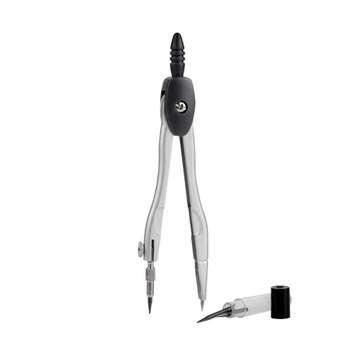 CYRKIEL METALOWY z grafitem EASY STATIONERY