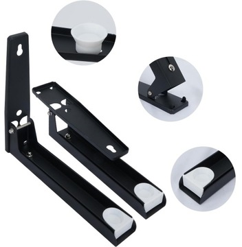 1 PARA UCHWYTÓW MIKROFALOWYCH, UCHWYTY MIKROFALOWE ZE STALI NIERDZEWNEJ