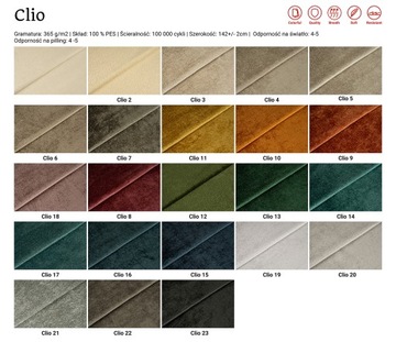 Ławka tapicerowana CARMEN 100 pojemnik pufa ekskluzywna glamour