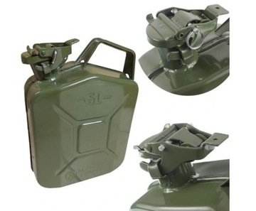 KANISTER METALOWY 5L NA PALIWO OLEJ ROPĘ BENZYNĘ ATEST