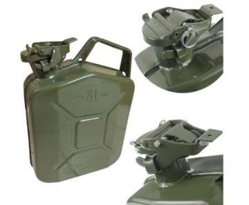 KANISTER metalowy do PALIWA 5L ATEST UN