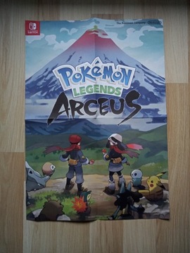 Pokemon Legends Arceus plakat Nintendo Switch