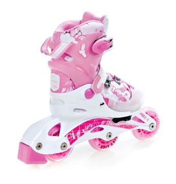 Роликовые коньки 3в1 регулируемые RAVEN Princess 26-29 Резина