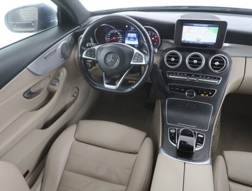 Mercedes Klasa C W205 Coupe 300 245KM 2016 Mercedes C C 300, Salon Polska, Automat, Skóra, zdjęcie 6