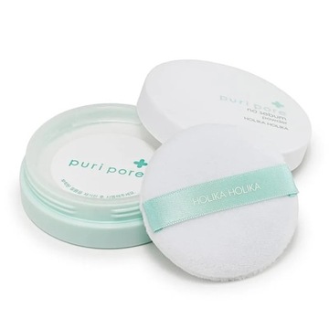 HOLIKA HOLIKA Puri Pore No Sebum Powder transparentny puder do twarzy 7g P1