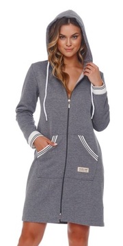 SZLAFROK Bluza Doctor Nap 4508 XXL / 44 Szary