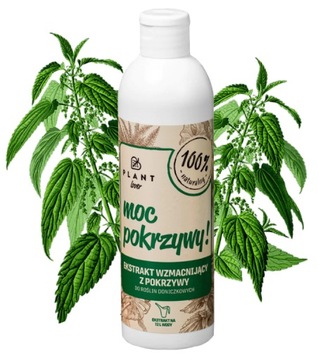 Nawóz z pokrzywy do roślin doniczkowych 300 ml Moc pokrzywy naturalny