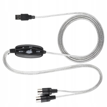 MIDI-ИНТЕРФЕЙС USB ДВУХСТОРОННИЙ MIDI-КАБЕЛЬ