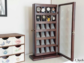 КАССЕТНАЯ КОРОБКА НА 18 ЧАСОВ, ДЕРЕВО, РУЧНАЯ СДЕЛКА В ПОЛЬШЕ