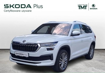 Skoda Kodiaq I SUV Facelifting 2.0 TSI 190KM 2022 Skoda Kodiaq Webasto Kamera 360 Grzana szyba 4X4 2.0TSI 190KM DSG Vat23