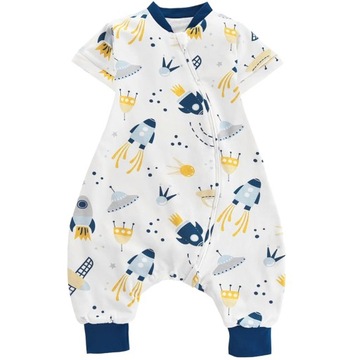 СПАЛЬНЫЙ МЕШОК ДЛЯ МАЛЫША, ТЕПЛАЯ РЕБКА, ФЕРНТ, 100% ХЛОПОК, размер 90