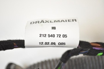 MERCEDES E TŘÍDA S212 2012 RHD ZADNÍ PRAVÉ DVEŘE SVAZEK PŘÍVODŮ