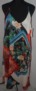 Zwiewna plisowana sukienka letnia Zara XS/S