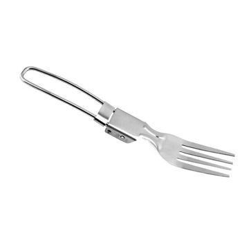 Camping Picnic BBQ Folding Cutlery outdoor Spork / Fork Spoon