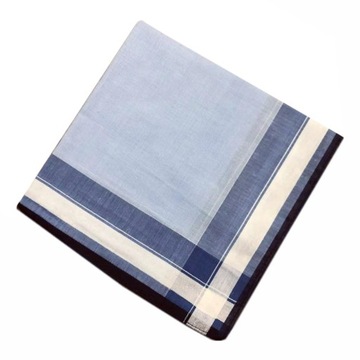 Носовые платки мужские хлопковые Hanky ​​Premium 40х40см классический стиль D 3 шт.